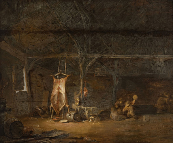 Slaughterhouse interior 1645