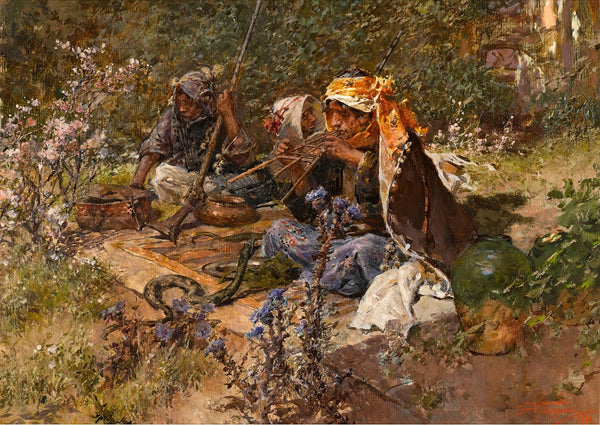 The Snake Charmer Morocco 1899