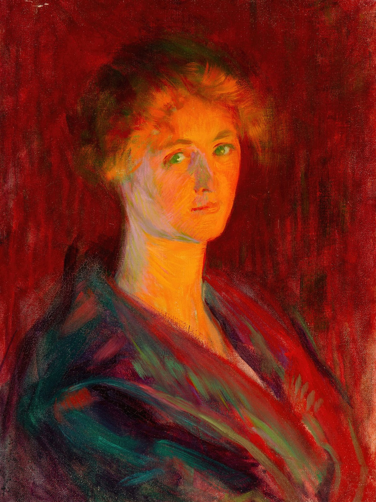 Woman by Firelight 1904