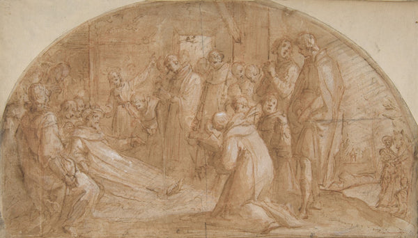 The death of Saint Alexis Falconieri at Monte Senario 15481612