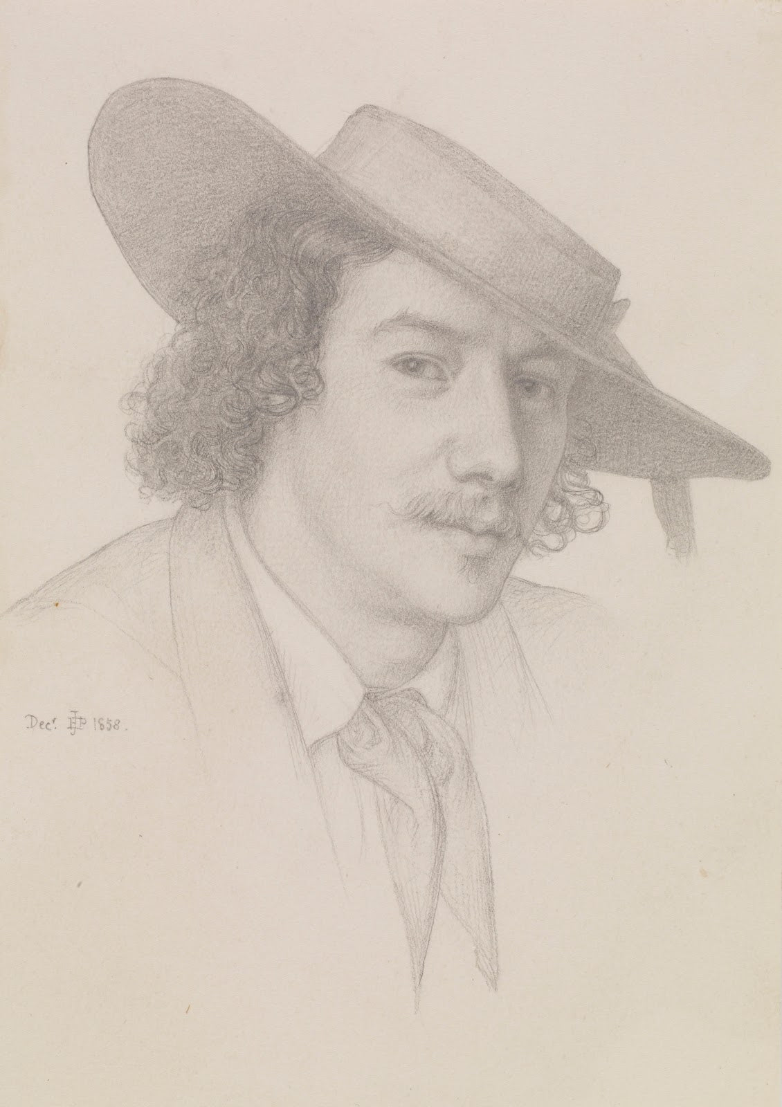 Portrait of Whistler 1858