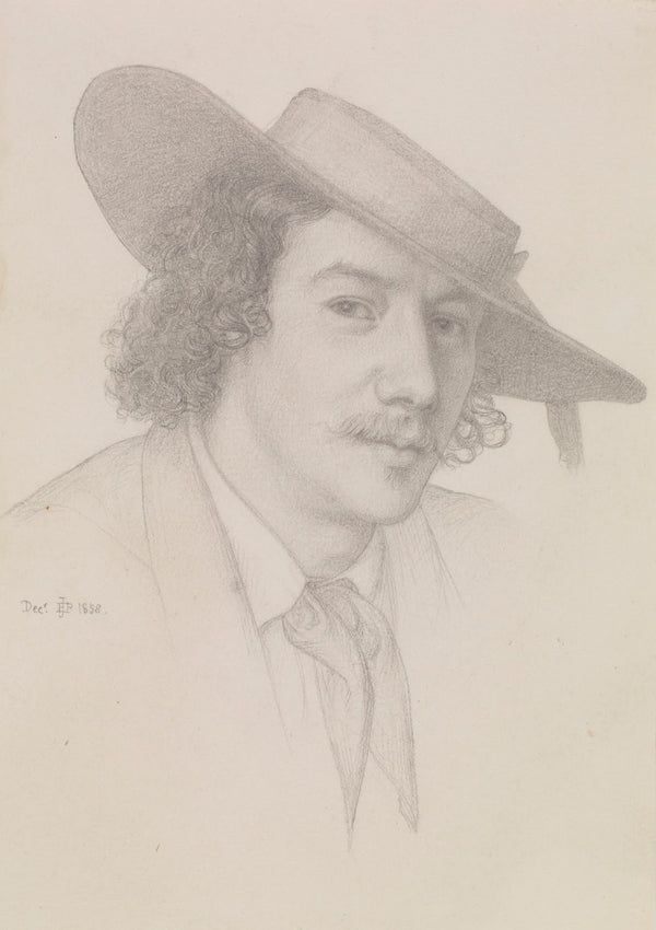 Portrait of Whistler 1858