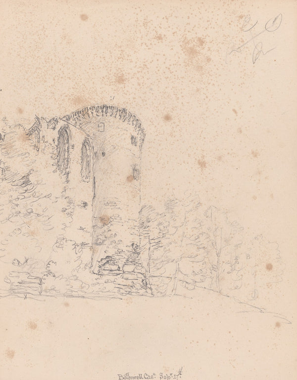 Bothwell Castle Scotland 1792