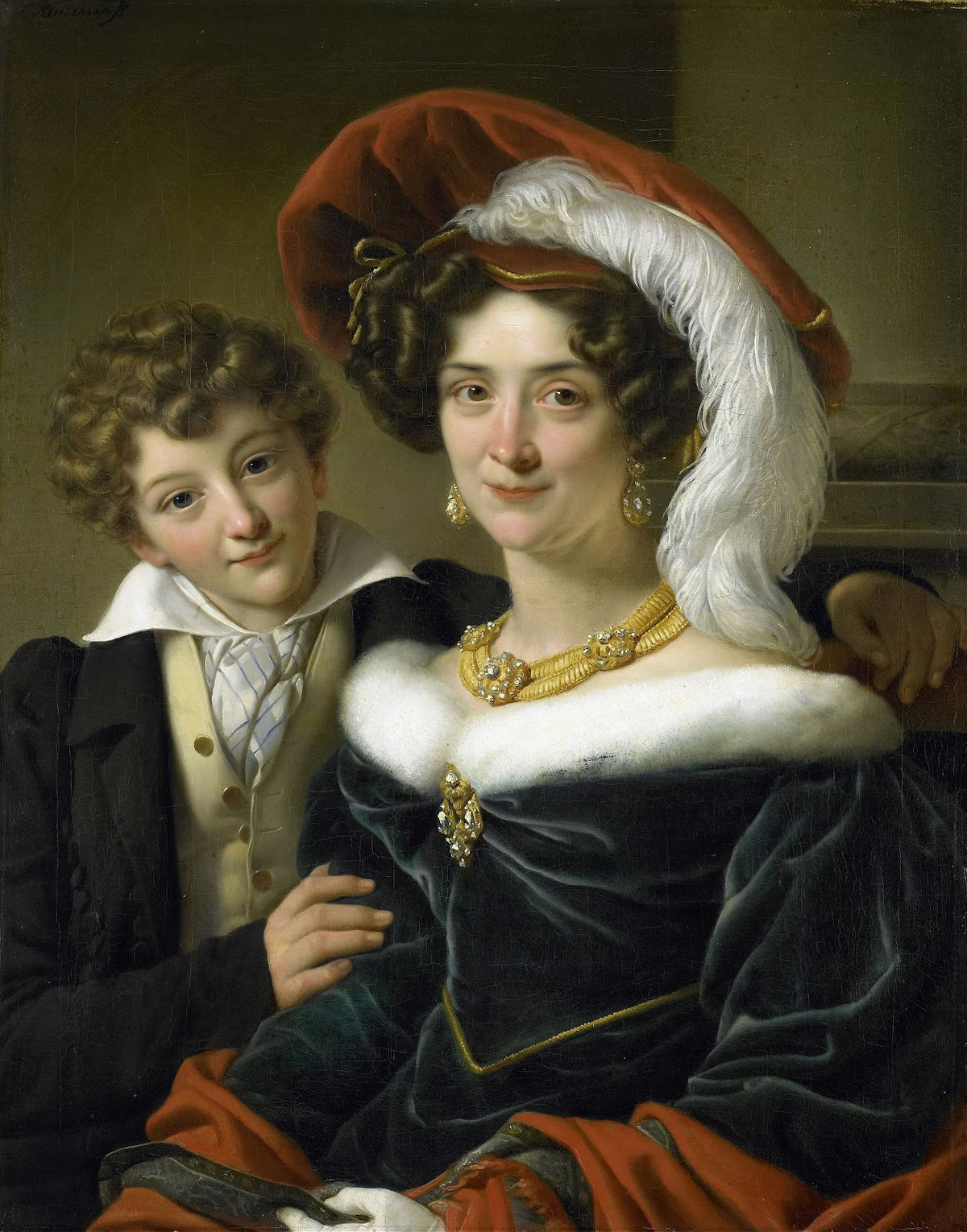 Rudolphina Wilhelmina Elizabeth de Sturler second Wife of Count Johannes van den