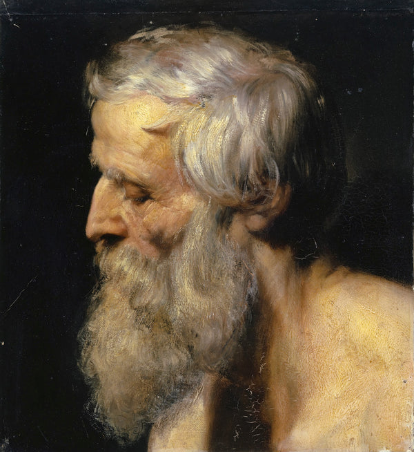 Head of an Old Man 1852