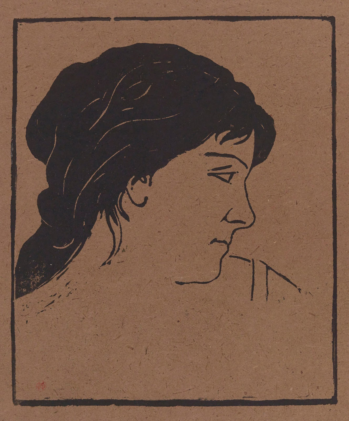 Tête de femme 1890