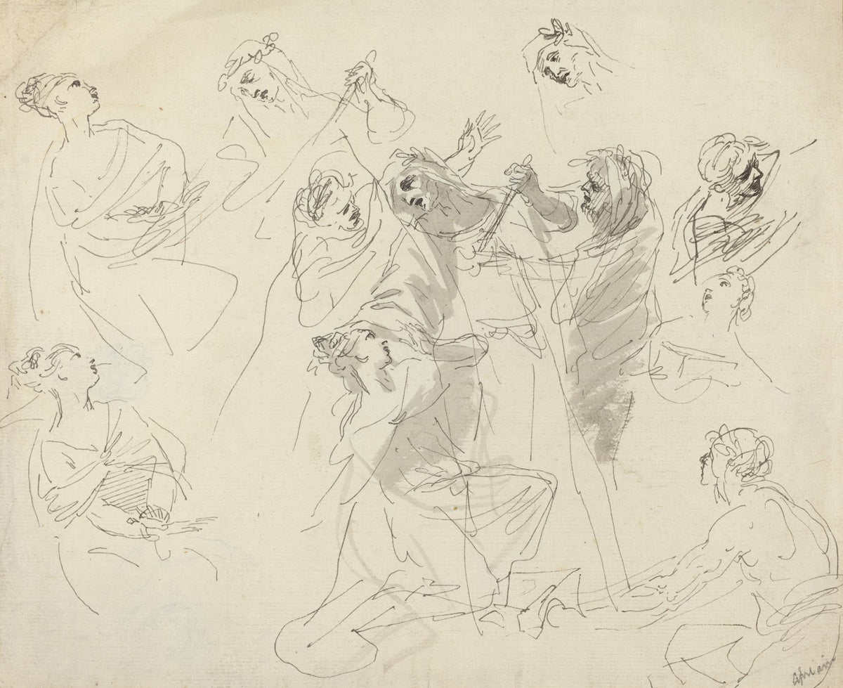 Figure Studies recto