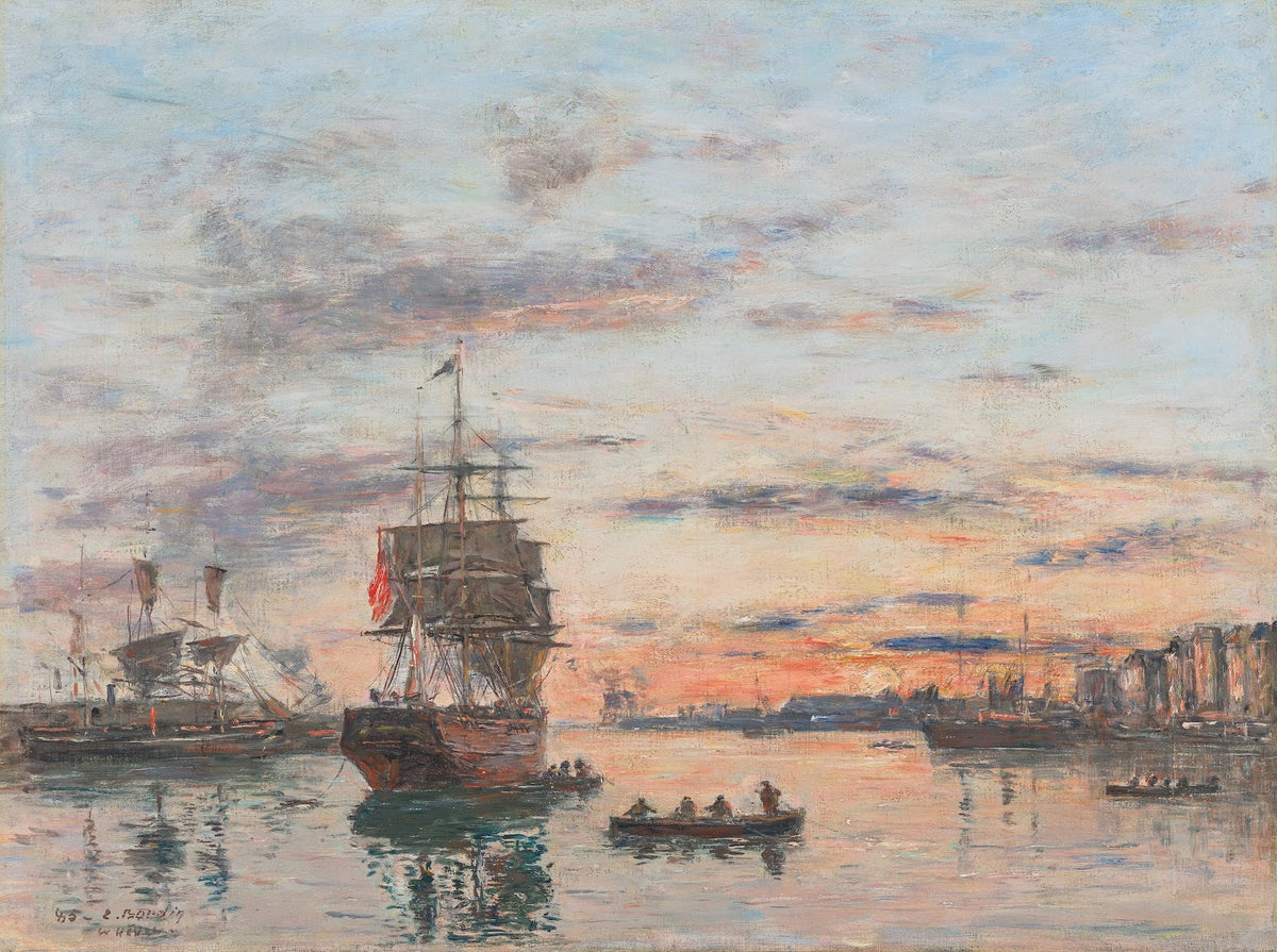 Le Havre Lavant port 1885