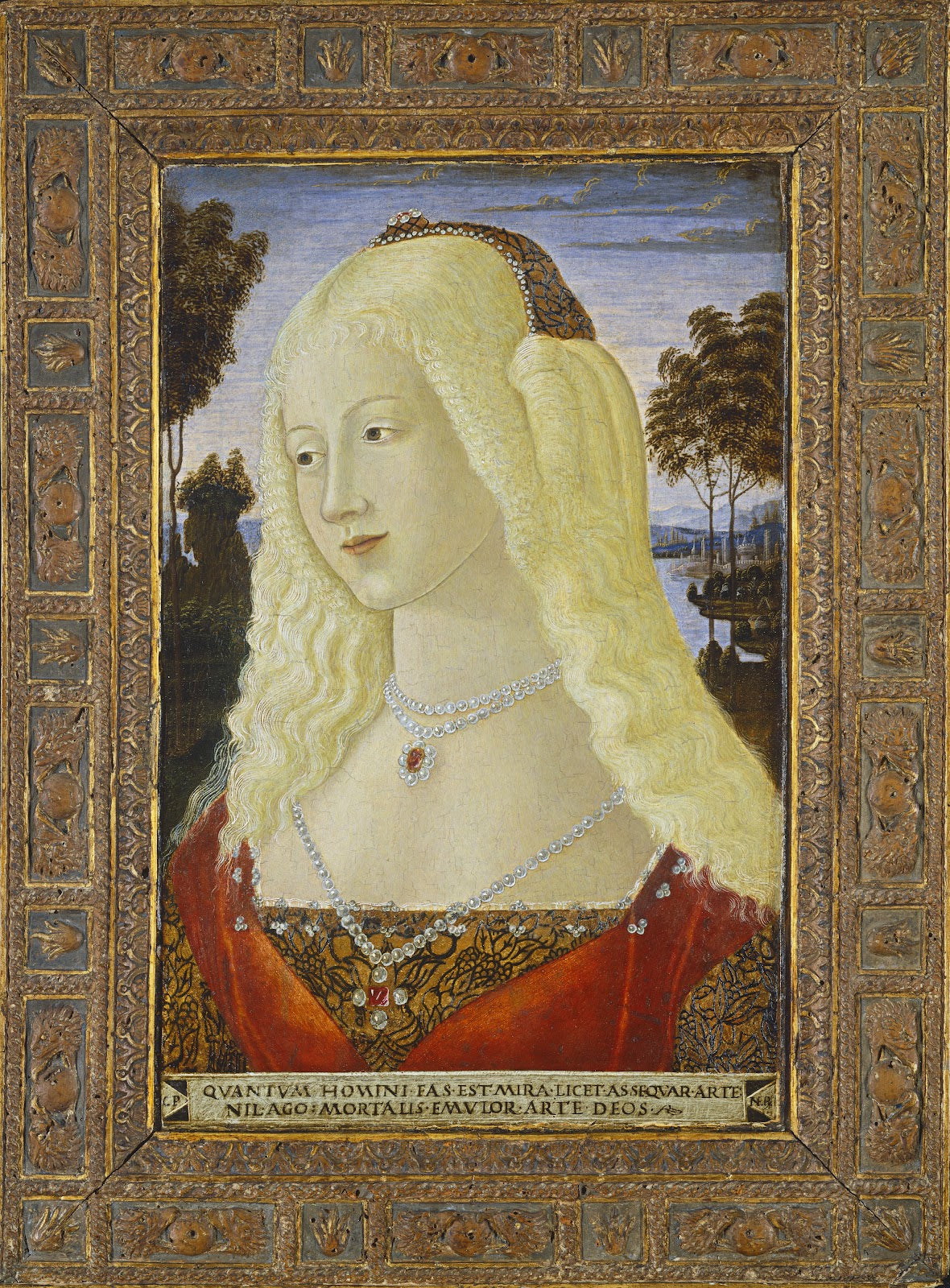 Portrait of a Lady c 1485