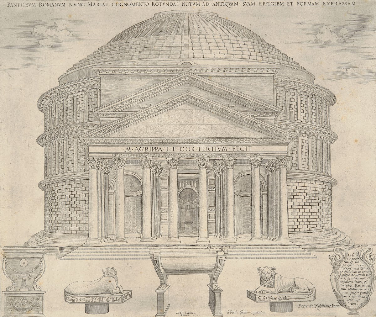Pantheum Romanum nunc Mariae Cognomento 1549