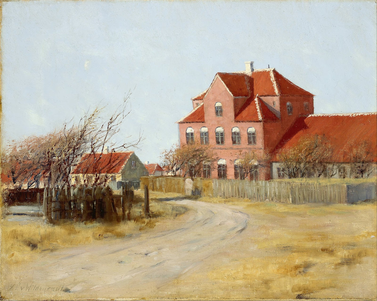 The architect Ulrik Plesners first extension to Brøndums Hotel 1892