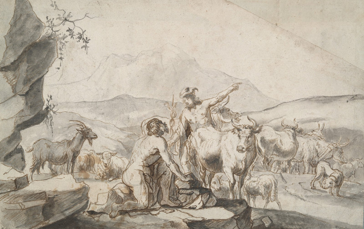 Mercury andBattus 17thcentury