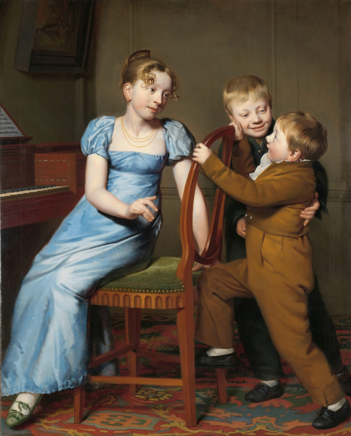 Piano Practice Interrupted 1813