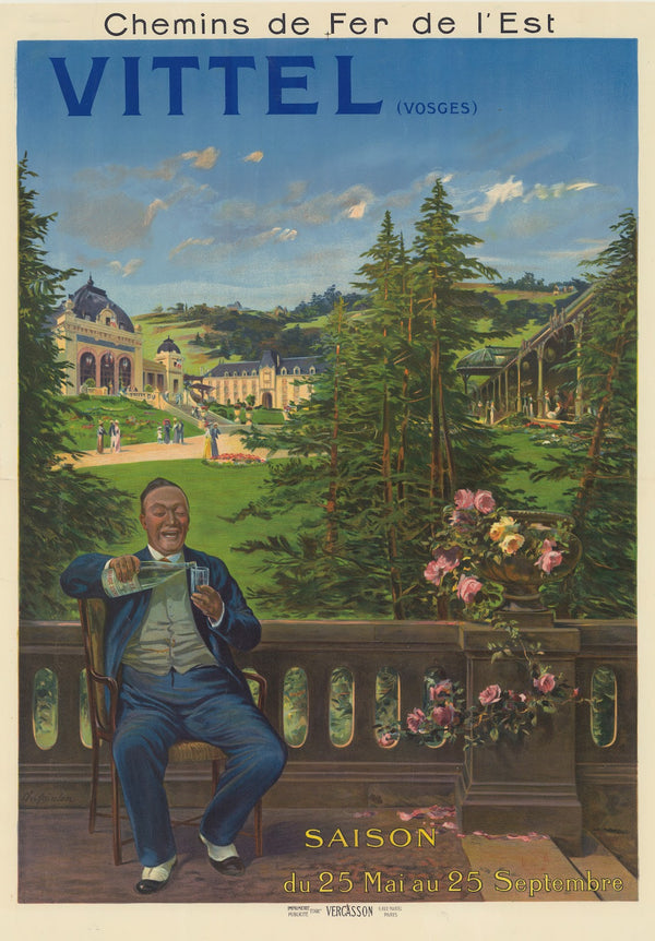 Chemins de Fer de lEst Vittel Vosges 1912