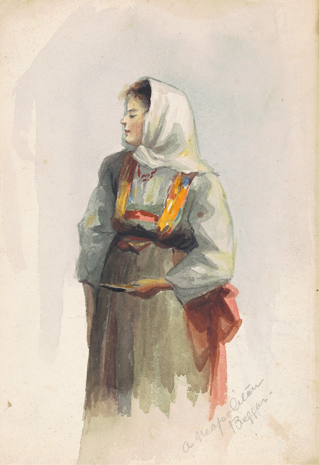 A Neopolitan Beggar c 1892