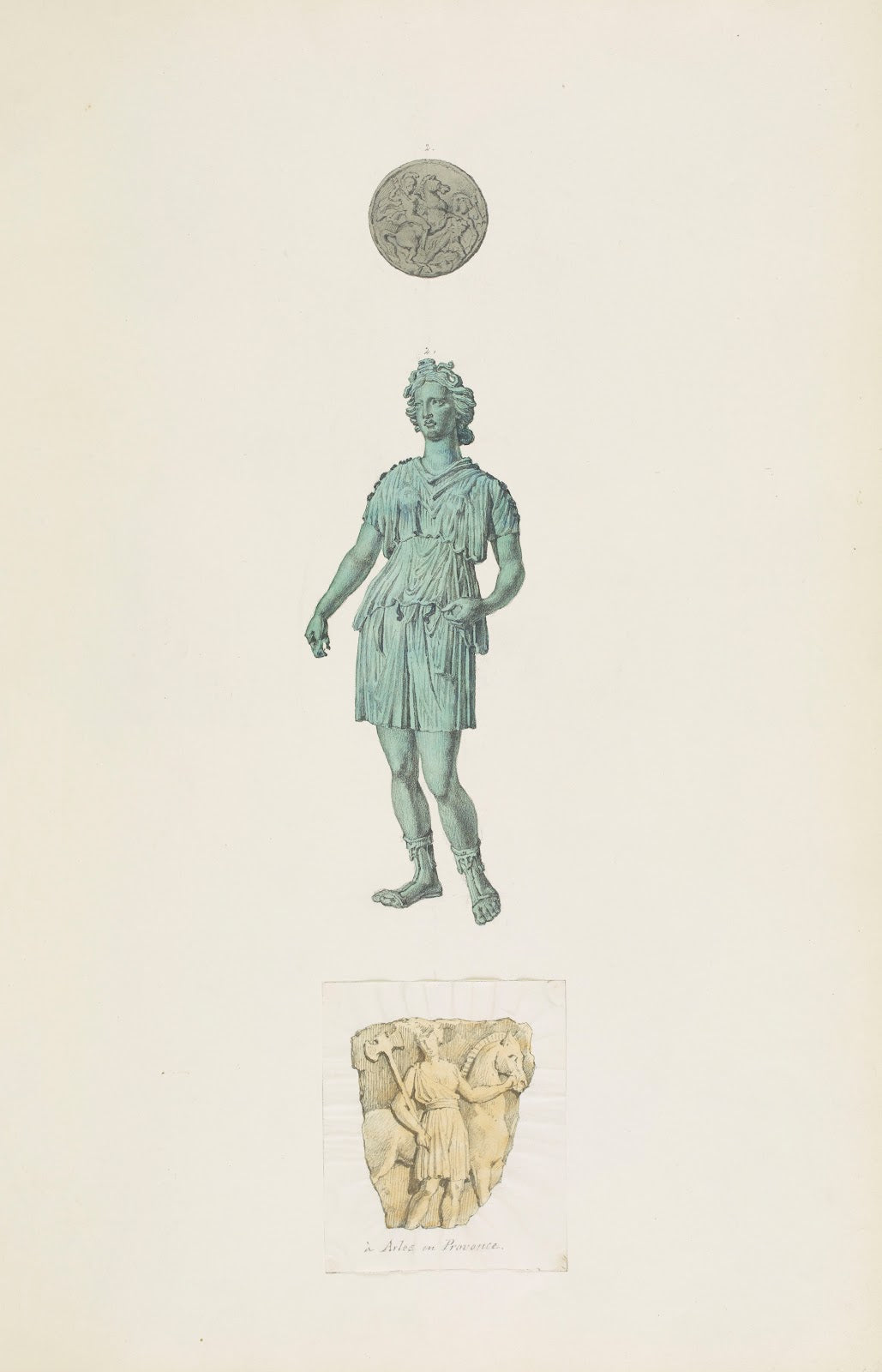 Monuments antiques dessinés Pl058 1830 1866