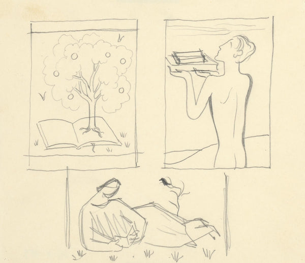 Tri návrhy na ex libris 19331936