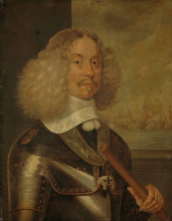 Portrait of Jacob Baron van Wassenaer Lord of Obdam Lieutenant Admiral of Hollan