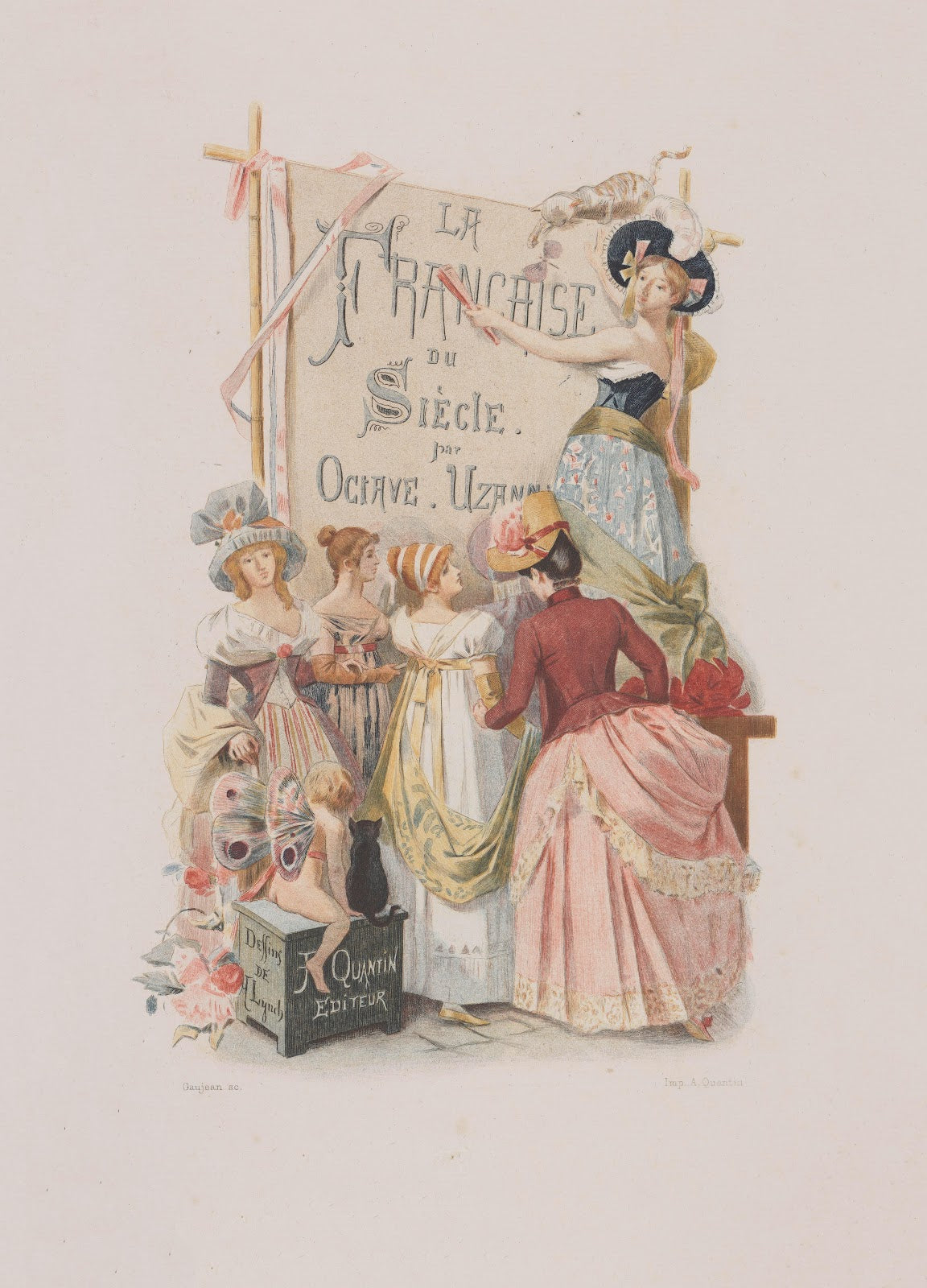 La Française du siécle Octavea Uzannea 19th century