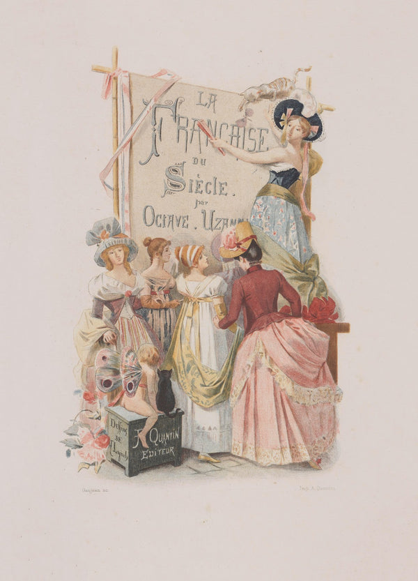La Française du siécle Octavea Uzannea 19th century
