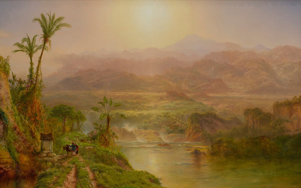 Lagoon of the Guayaquil River Ecuador 1863