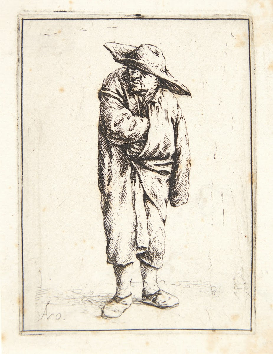 Farmer with one hand in his coat 1638