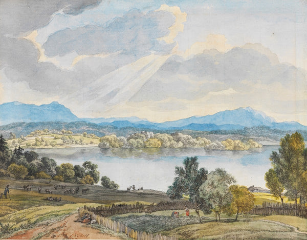 Blick über den Staffelsee ca 1798