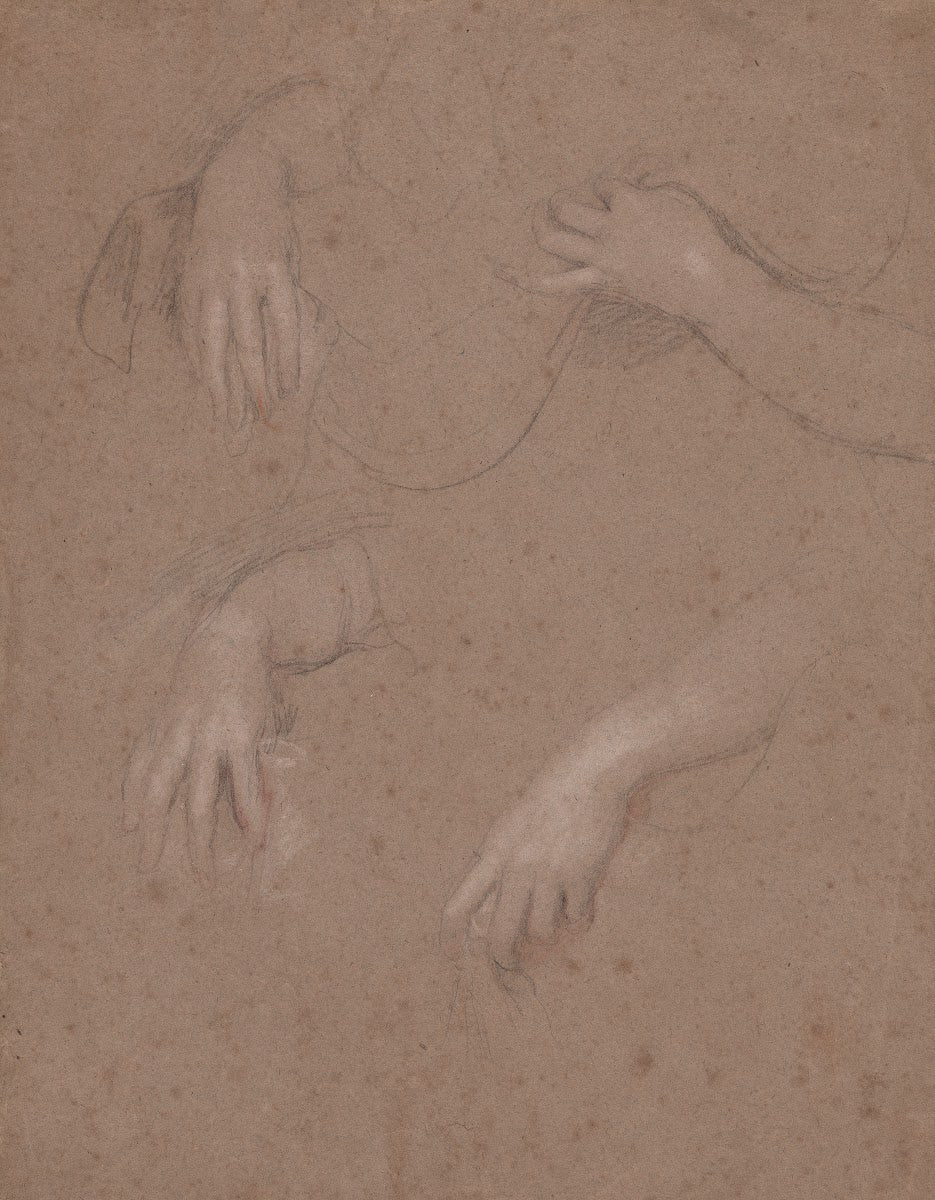 Drawings of Hands 1650s 1660s