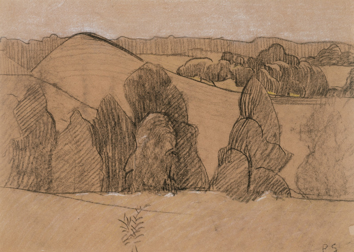 Landscape in Brittany circa 1905 1910