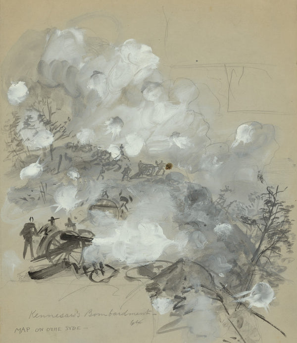 Kennesaws Bombardment 1864