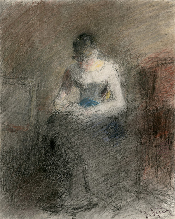 A seated woman 20th century