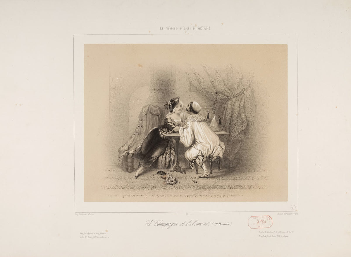 Le Champagne et lAmour 2ème Bouteille