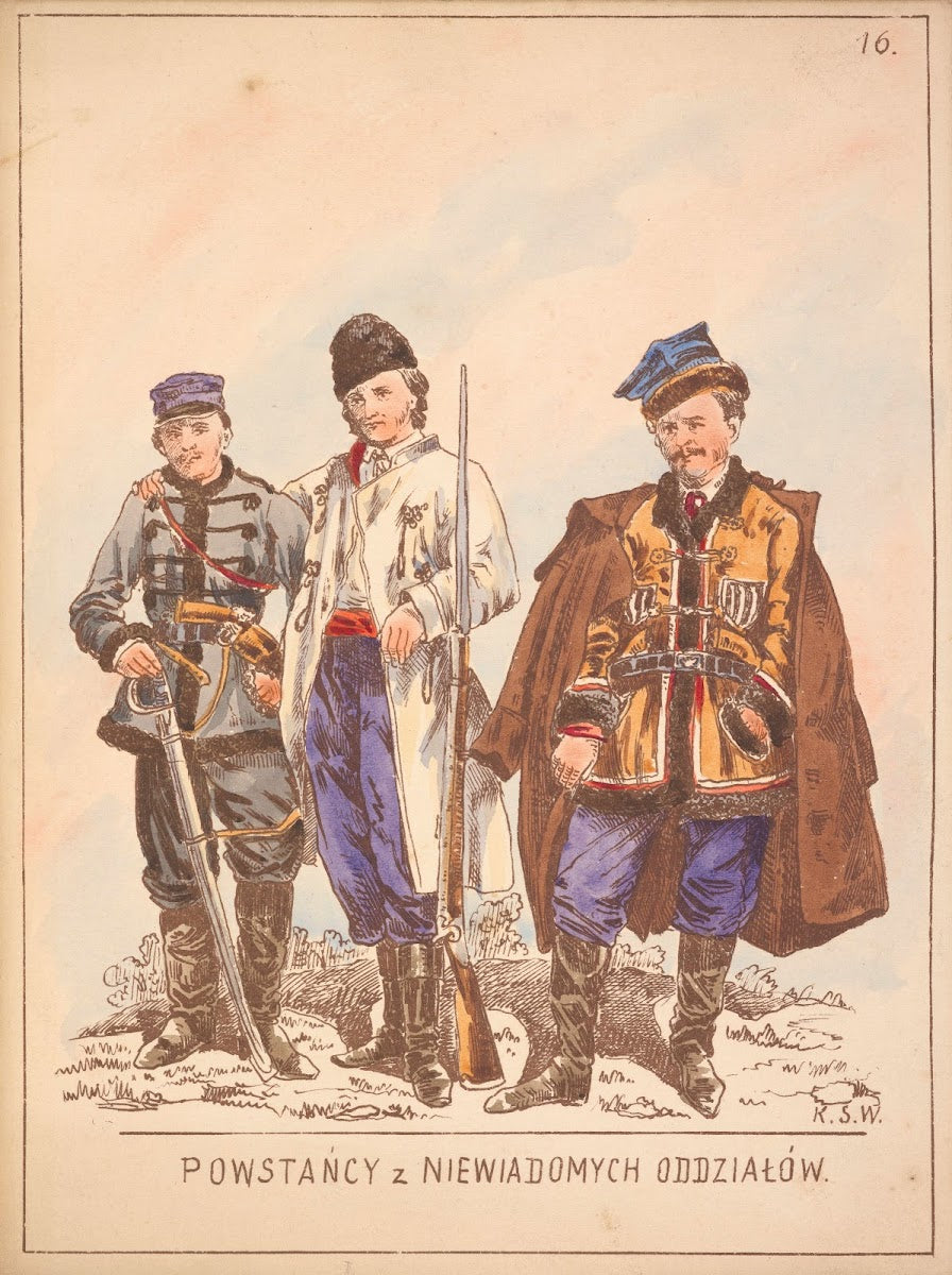Powstańcy z Niewiadomych Oddziałów 1909