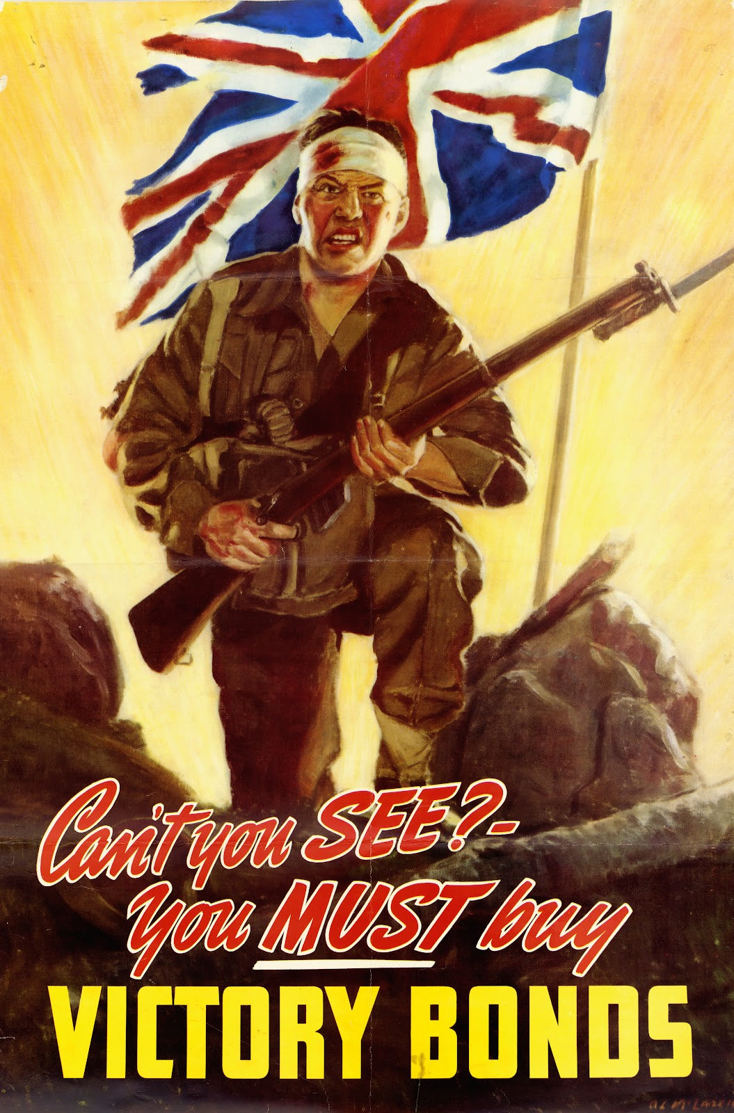 Cant You See You Must Buy Victory Bonds
