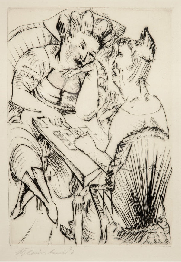 Bei der Kartenlegerin 1922