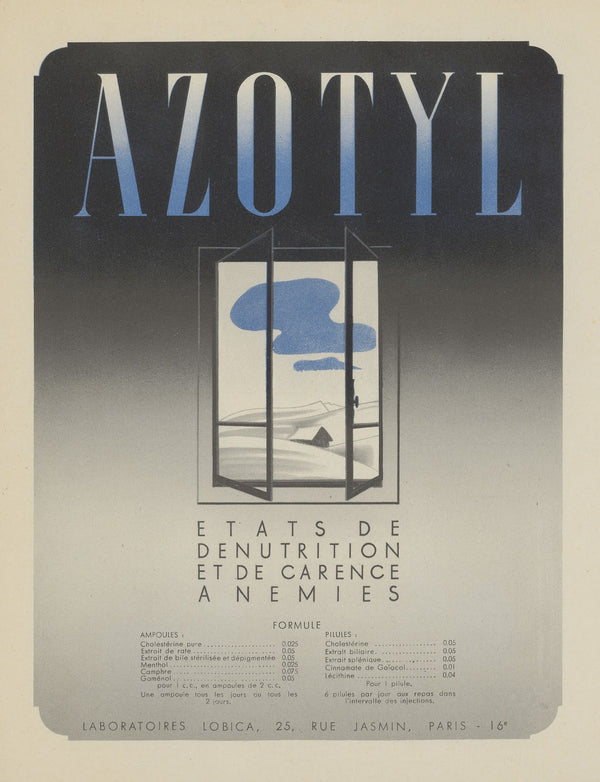 Azotyl 1910 1950