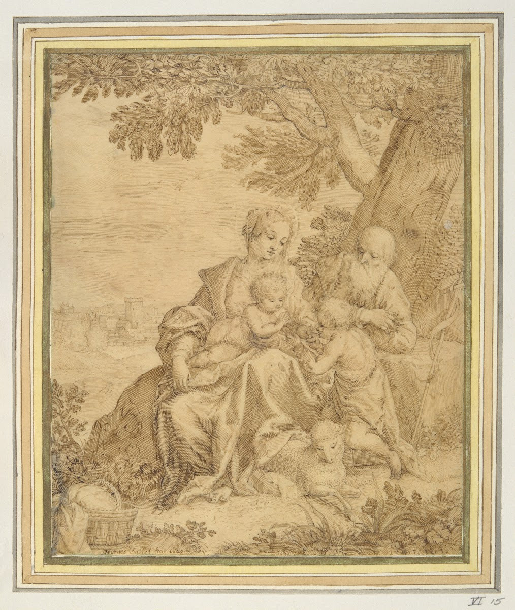 Holy Family with SaintJohn 1628