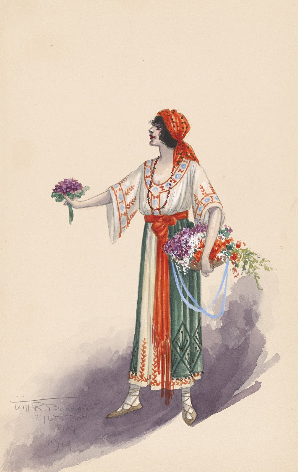 Womans costume 1914