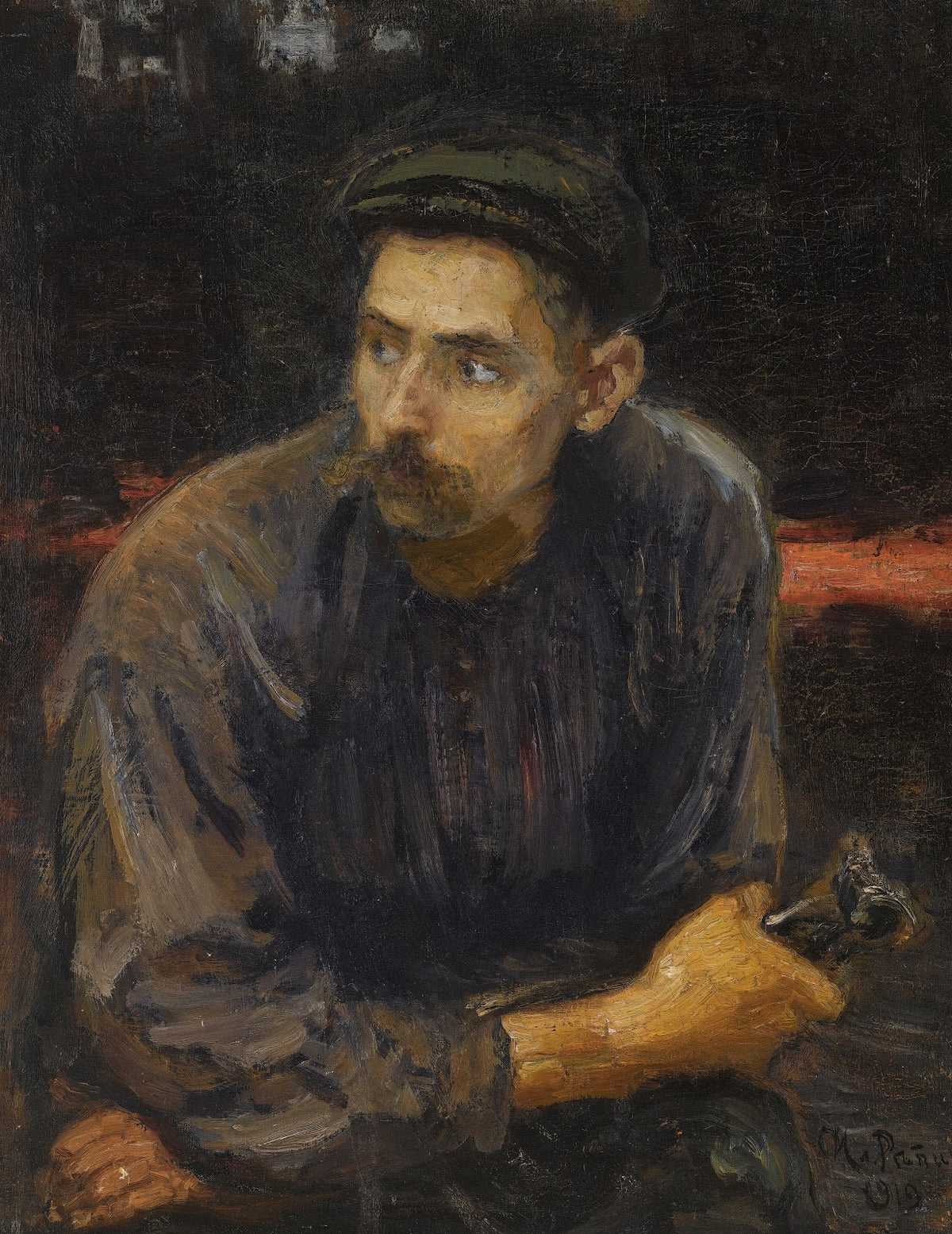 Portrait Of A Worker 1919