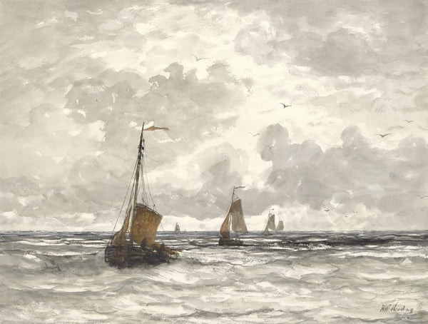 Fishing Boats on the Breakers 1841 1915