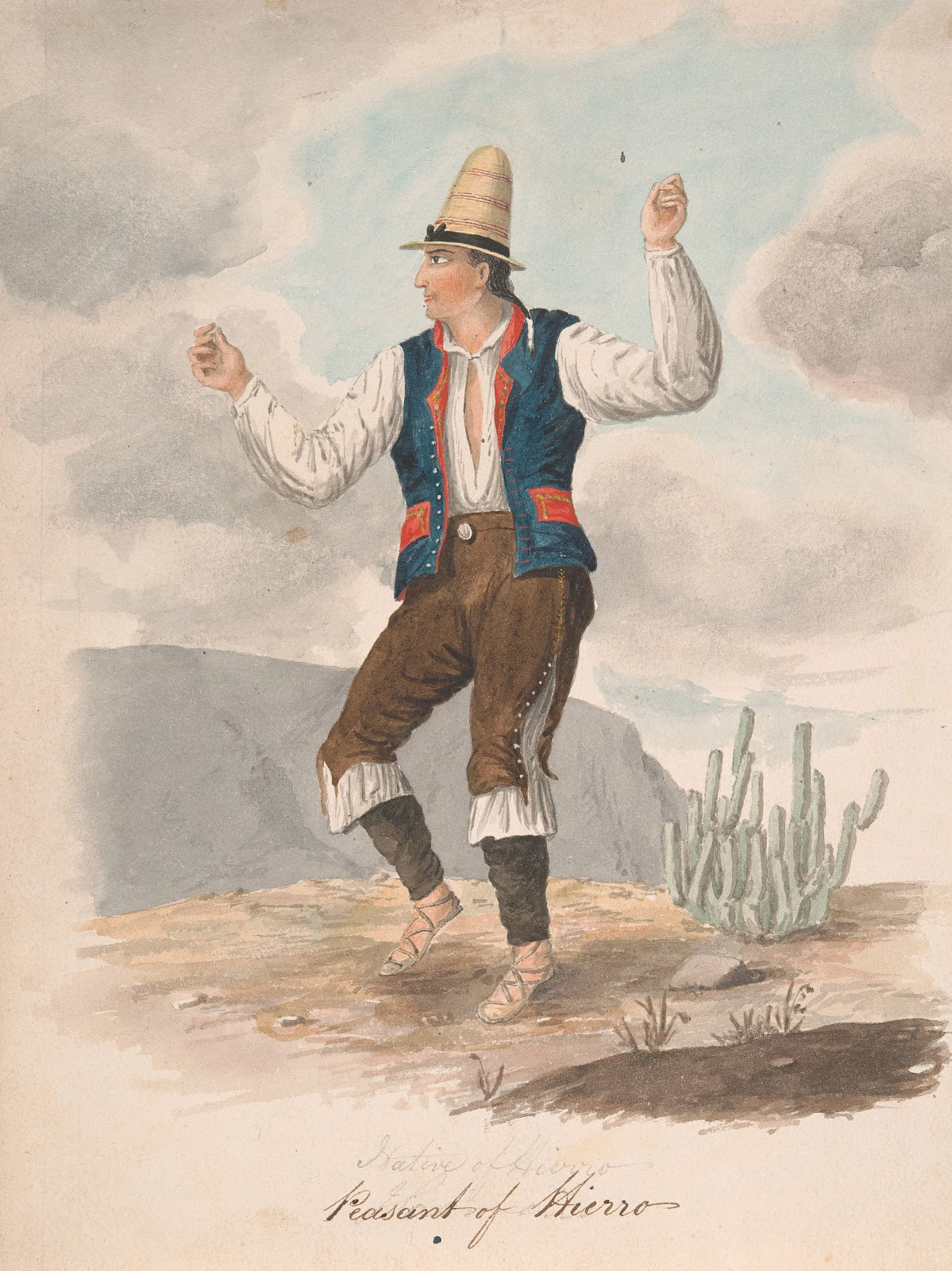 Peasant of Hierro 1825