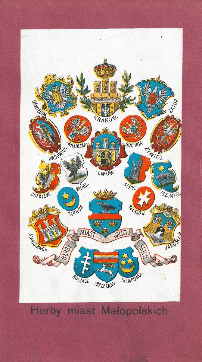 Herby miast Małopolskich 20th century