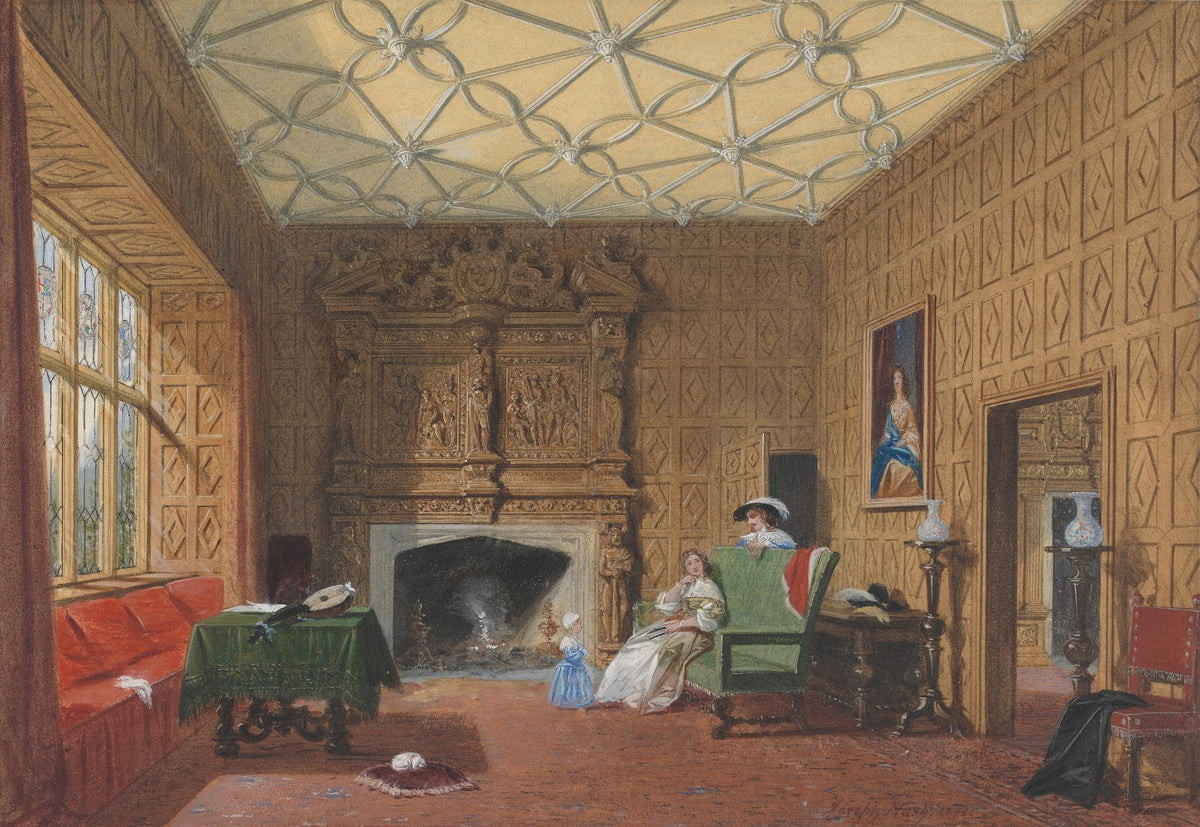Levens Westmoreland The Small Drawing Room 1873