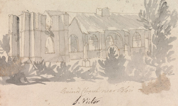 Ruined Church near Blois