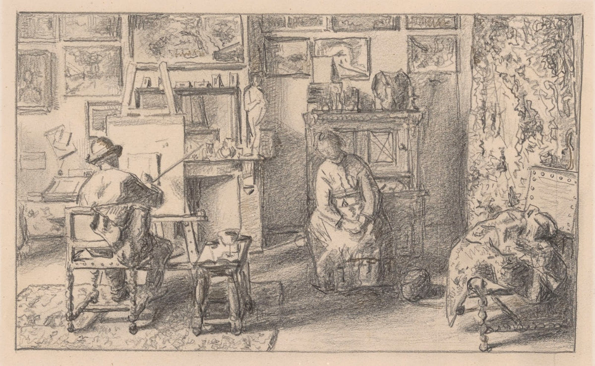 Workshop of the Painter 1873