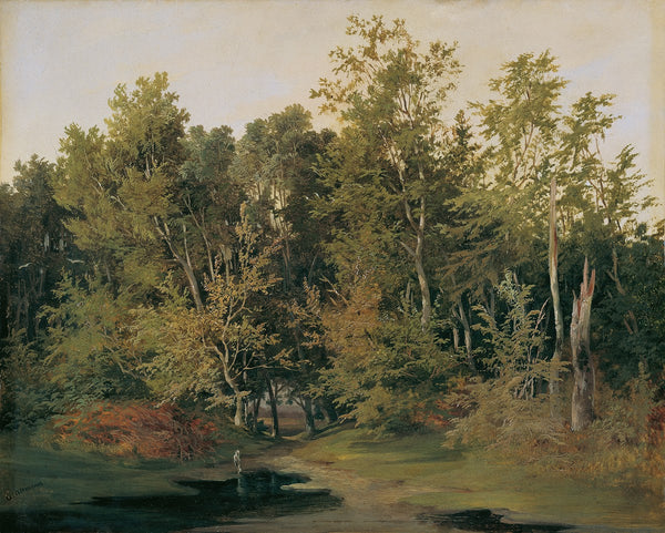 Waldlandschaft in Niederösterreich 1850