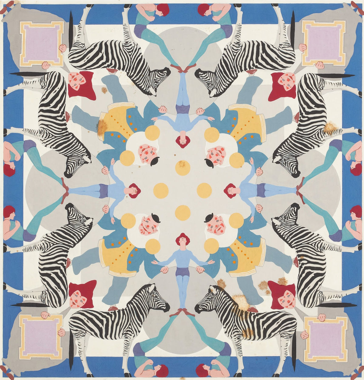 Circus Bed Quilt 1904