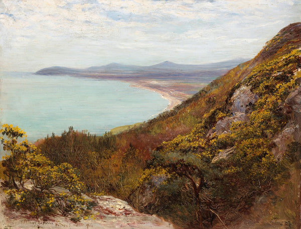 Killiney Bay Looking towards Bray 1904