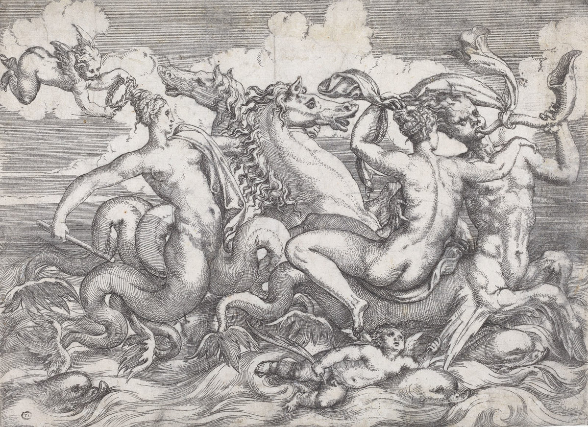 Sirens Naiads and Tritons