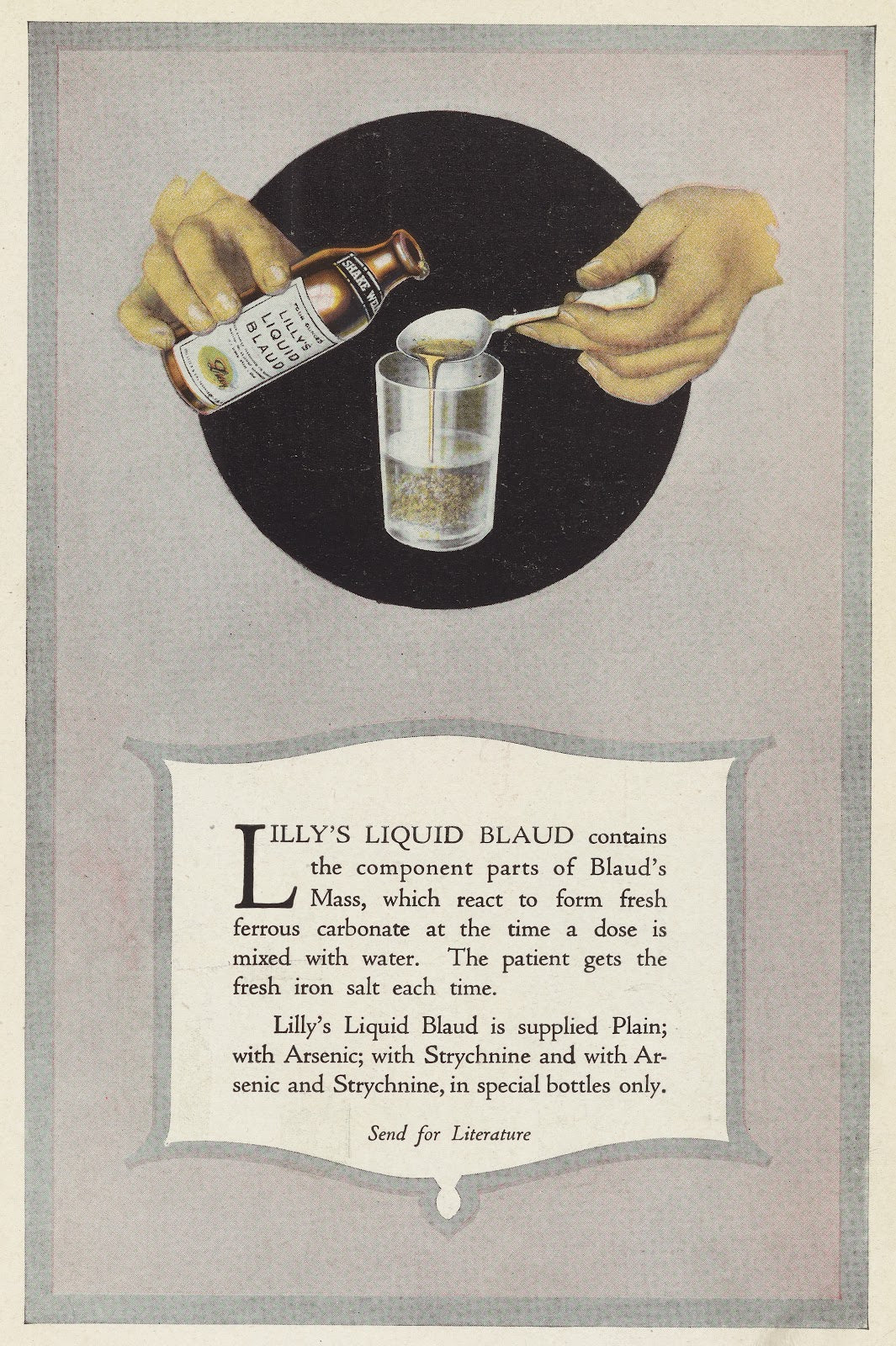Lillys Liquid Blaud 1919